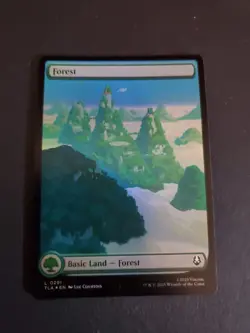 1x - FOREST - #291 - FULL ART FOIL - Avatar: The Last Airbender TLA NM MTG - Image 1