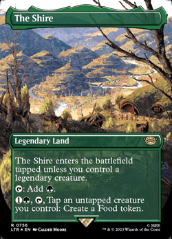 MTG The Shire 756 Rare Surge Foil Borderless The Lord of the Rings - Image 1