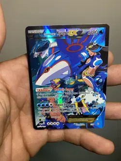 Pokemon TCG Team Aqua's Kyogre EX 6/34 Double Crisis Ultra Rare Holo Basic - Image 1