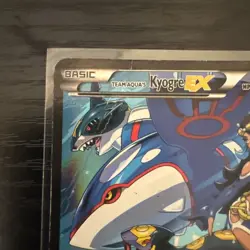 Pokemon TCG Team Aqua's Kyogre EX #6/34 Double Crisis Ultra Rare MINT CONDITION - Image 3