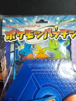 Pokemon Patchin Menko Sealed Starter Package Blue Pack Ver. 2003 Rare Japanese - Image 2
