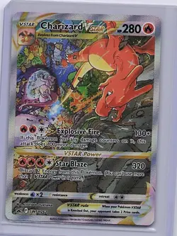 Charizard VSTAR SWSH262 Holo Promo Sword & Shield Promo Pokemon Near Mint - Image 1