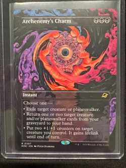 Archenemy's Charm - Borderless - NON-FOIL - MTG - EOE - Image 1