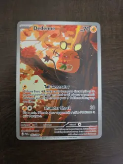 Dedenne 93/88 Illustration Rare Perfect Order Pokemon NM - Image 1
