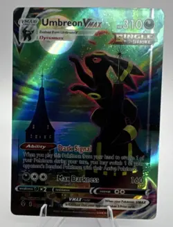 Umbreon VMAX Alternate Art Secret Rare Holo 215/203 Evolving Skies Pokemon TCG - Image 1