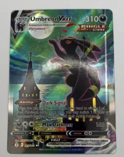 Umbreon VMAX Alternate Art Secret Rare Holo 215/203 Evolving Skies Pokemon TCG - Image 3