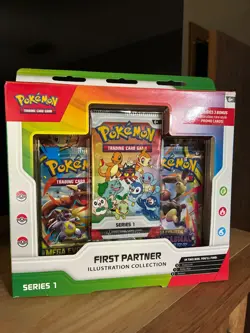 Pokemon TCG First Partner Illustration Collection Series 1 Sealed box - Image 1