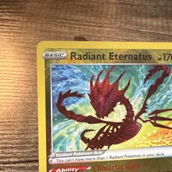 Pokemon TCG Radiant Eternatus 105/159 Crown Zenith Ultra Rare Holo NM - Image 5