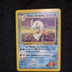 Misty’s Dewgong 54/132 Pokemon Gym Heroes 1995/96/98 LP - Image 1
