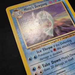 Misty’s Dewgong 54/132 Pokemon Gym Heroes 1995/96/98 LP - Image 5