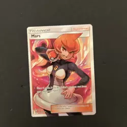 Pokemon TCG Mars 154/156 Sm-Ultra Prism Ultra Rare Full Art Holo Trainer English - Image 2