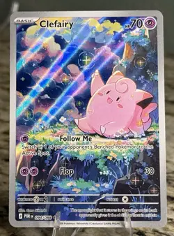 Clefairy 094/088 (IR) Pokemon TCG Perfect Order Full-Art Illustration Rare Holo - Image 1