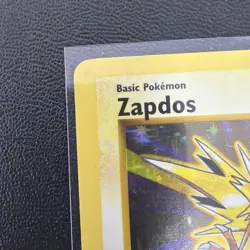 1999 Pokemon WOTC Base Set Shadowless Zapdos #16 /102 MP+/LP- - Image 2
