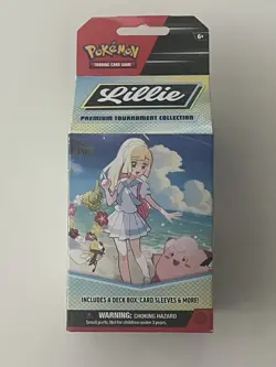 Pokemon TCG Lillie's Premium Tournament Collection Box Sealed - Image 1