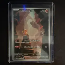 Pokemon Charmander 168/165 Sv: Scarlet & Violet 151 Illus Rare Holo 70 HP Basic - Image 1