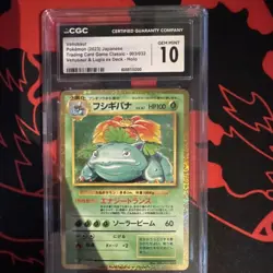 CGC 10 Venusaur 003/032 Classic Lugia ex Deck Holo Japanese Pokemon TCG - Image 1