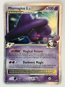 Mismagius GL Lv.X MP 110/111 Rising Rivals Pokemon TCG Holo - Image 1