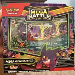 Mega Battle Deck - Mega Gengar ex Battle Box - Haunter IR - Pokemon TCG - SEALED - Image 1