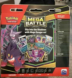 Mega Battle Deck - Mega Gengar ex Battle Box - Haunter IR - Pokemon TCG - SEALED - Image 2