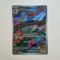 Pokemon Gloom 198/197 SV03 Obsidian Flames Holo Full Art Secret Rare Eng - Image 1