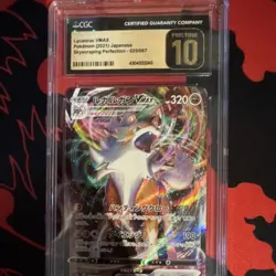 Pokemon TCG Lycanroc VMAX 025/067 Skyscraping Perfection Holo Japanese CGC 10 - Image 1