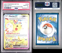 Pokemon Pikachu ex Surging Sparks Special Illustration Rare #238 PSA 10 Gem Mint - Image 2