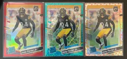 2023 Donruss Optic - Joey Porter Jr. - Red /99 - Fire Emoji - Teal Velocity 🔥✨ - Image 1
