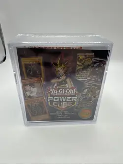 Yugioh Power Mystery Cube 1 Legacy & 2 Booster Packs 40 Cards New Factory Sealed 728192527807 - Image 1