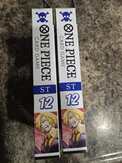 One Piece TCG 2x Starter Deck 12 Roronoa Zoro & Sanji *SEALED* *SHIPS NOW* - Image 2