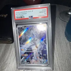 PSA 10 N's Reshiram AR 109/100 SV9 Battle Partners - Pokemon Card Japanese 2025 - Image 1