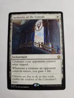 Authority of the Consuls x1 - MTG ENGLISH Rare - Check My Store! - Image 1
