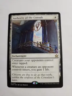 Authority of the Consuls x1 - MTG ENGLISH Rare - Check My Store! - Image 2