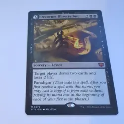 Decorum Dissertation - Secrets of Strixhaven - MTG - Image 1