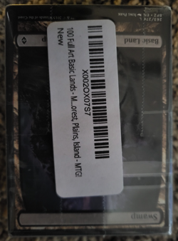 MTG - Magic the Gathering 100 Full Art Basic Land Lot - 20 of each type - Image 2