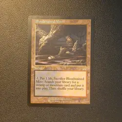 Bloodstained Mire Onslaught NM Rare Land Magic the Gathering MTG - Image 1