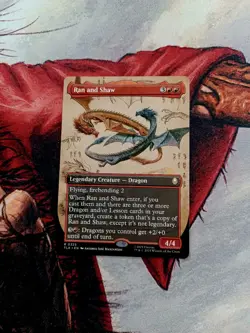 MTG Ran and Shaw Avatar The Last Airbender NM Borderless English - Image 1