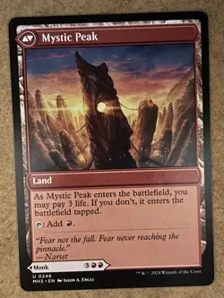Pinnacle Monk / Mystic Peak - Modern Horizons 3 - NM MTG - Image 2