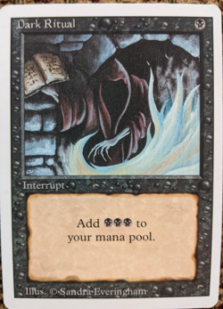 MTG Dark Ritual x2 | Revised | NM | Black Interrupt | Vintage - Image 2