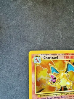 Pokemon Charizard 4/102 Base Set Holo Rare Card Vintage 1999 TCG - Image 5