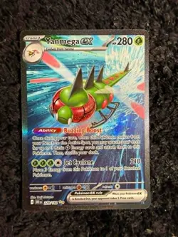 Yanmega ex 228/182 Destined Rivals Pokemon Special Illustration Rare Near Mint - Image 1