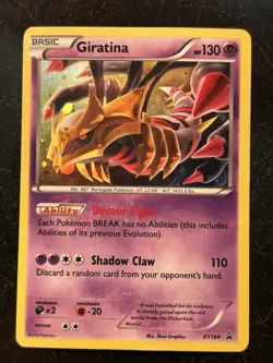 Pokemon - TCG Giratina (Cosmos Holo) XY184 Black Star Promo (2016) LP/MP - Image 1