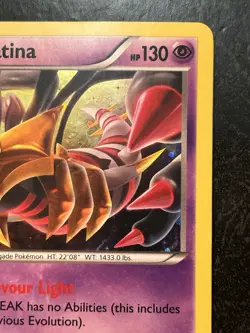 Pokemon - TCG Giratina (Cosmos Holo) XY184 Black Star Promo (2016) LP/MP - Image 2