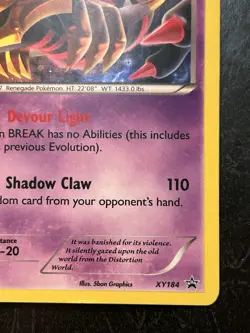 Pokemon - TCG Giratina (Cosmos Holo) XY184 Black Star Promo (2016) LP/MP - Image 5