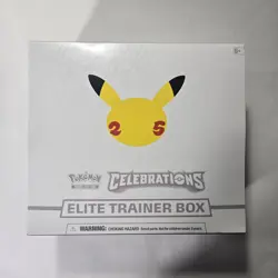 CELEBRATIONS ELITE TRAINER BOX FACTORY SEALED POKEMON 2021 ANNIVERSARY GRENINJA - Image 1