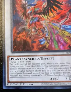 Elfnote Seraphim Strelitzia BPRO-EN040 1st Ed Ultra Rare Burst Protocol Yu-Gi-Oh - Image 4