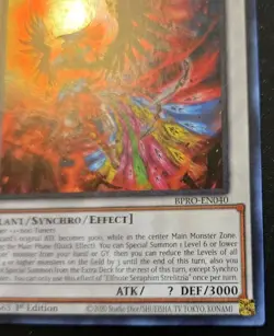 Elfnote Seraphim Strelitzia BPRO-EN040 1st Ed Ultra Rare Burst Protocol Yu-Gi-Oh - Image 5