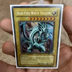 Yugioh Misprint Blue Eyes White Dragon Bpt-003 Reverse foil - Image 1