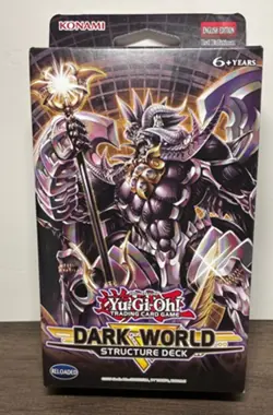 Yu-Gi-Oh! Yu-Gi-Oh! Dark World Structure Deck CCG Konami Sealed - Image 1