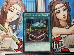 yugioh The Book Of The Law secret rare 1st edition FUEN-EN036 - Image 1