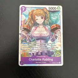 Charlotte Pudding PRB02-010 SR - One Piece TCG - English - M/NM - Image 1